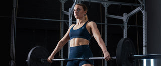 Fusion Sport Bh volle Bewegungsfreiheit in True Navy