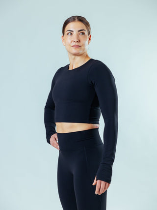 Compete Cropped Longsleeve