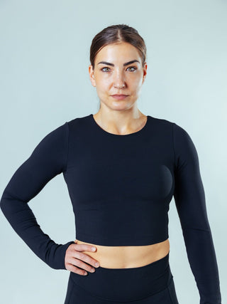 Compete Cropped Longsleeve