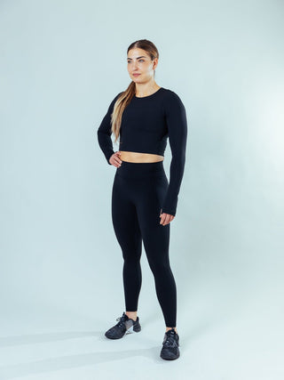 Compete Cropped Longsleeve