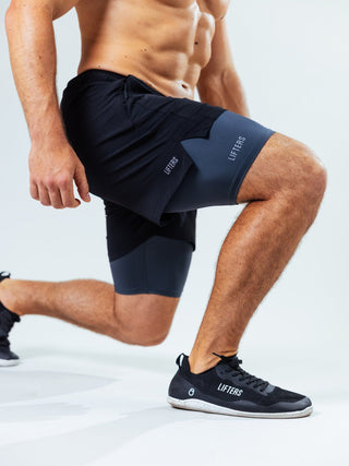 Hybrid 2-in-1 Sport Shorts Short Cut