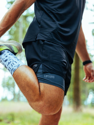 Hybrid 2-in-1 Sport Shorts Short Cut