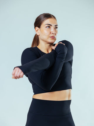 Compete Cropped Longsleeve